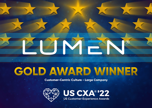 Gold Award for Customer Centric Culture - Large Company