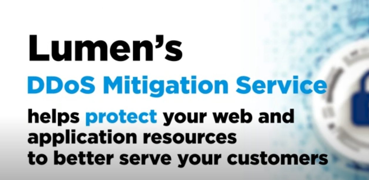 Lumen Solutions for DDoS Mitigation Services